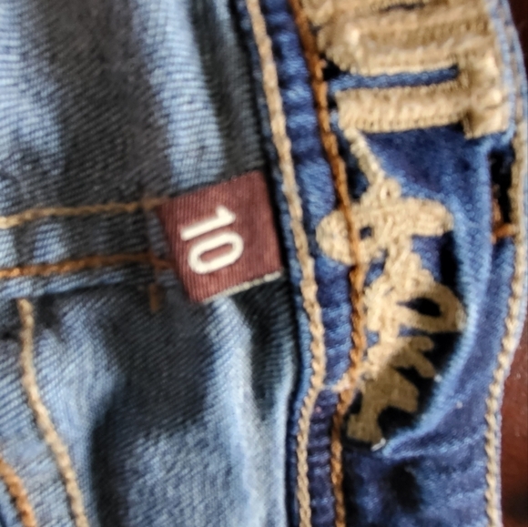 Straight Leg Cuffed Capri Size 10 - Picture 6 of 13